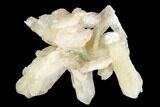 Peach Colored Stilbite Crystal Cluster - India #126117-1